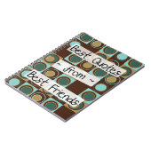 親友からの最も最高のな引用文 ノートブック (左側)