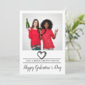 親友たちとガレンタインズデー シーズンカード (スタンド正面)