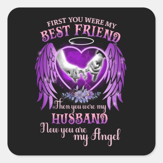 親友だったあなたが私の夫へ 記念ギフト スクエアシール (正面)