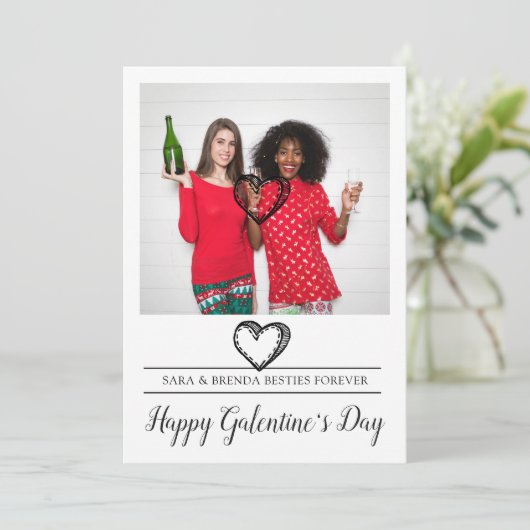 親友のためのガレンタインズデー シーズンカード (スタンド正面)