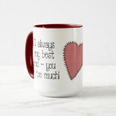 親友のコーヒー・マグ マグカップ (正面左)