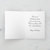 親友のバースデー・カード カード (内部)