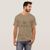 親友の意味を持つ少年 Tシャツ (正面フル)