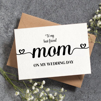 親友の母へのオーダーメイド サンキューカード