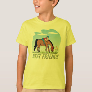 親友の馬のTシャツ Tシャツ