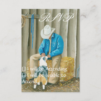 親友の~のカウボーイ及びオーストラリアの羊飼い 出欠カード