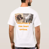 親友のTシャツ Tシャツ (裏面)