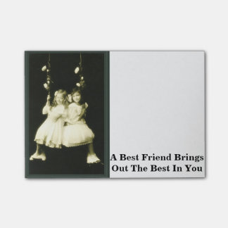 親友はあなたのベストを引き出します ポストイット