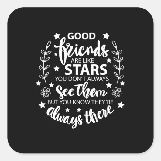 親友は星に似ている スクエアシール (正面)