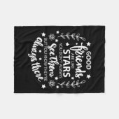 親友は星に似ている フリースブランケット (正面(横))