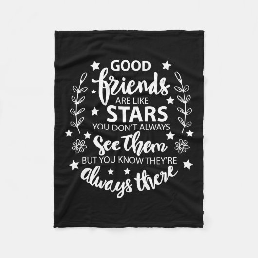 親友は星に似ている フリースブランケット (正面)