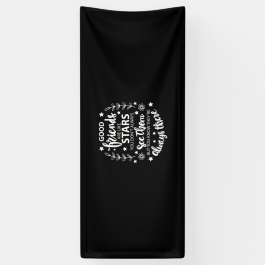 親友は星に似ている 横断幕 (縦)