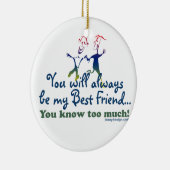 親友は知っています セラミックオーナメント (右)