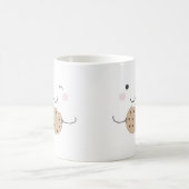 親友ミルク及びクッキーのマグ コーヒーマグカップ (中央)