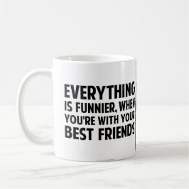 親友11ozのカスタムなマグはZazz_itによって写真を加えます コーヒーマグカップ