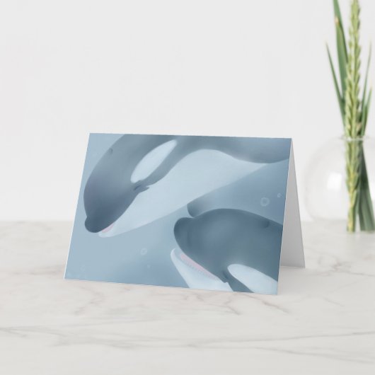 "親友"の挨拶状 カード (正面)