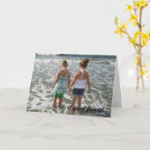 親友 カード (黄色い花)