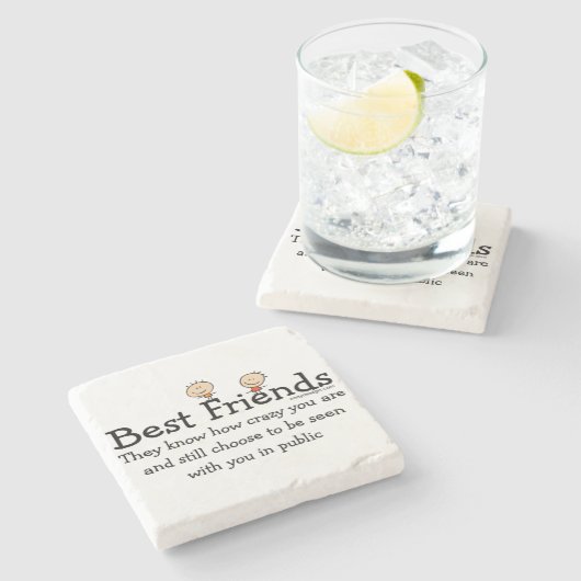 親友 ストーンコースター (横)