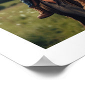 親友 | パパと僕の写真 ポスター (角)