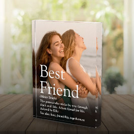 親友+ベストフレンド+BFFの写真入り定義 フォトブロック