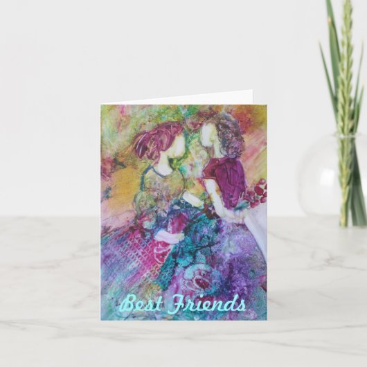 親友" Notecard カード (正面)