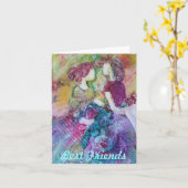 親友" Notecard カード (黄色い花)