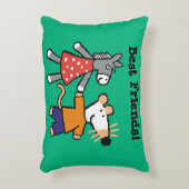 親友Maisyおよび正気でない把握手 アクセントクッション (正面(垂直))