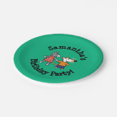 親友Maisyおよび正気でない把握手 ペーパープレート (アングル)