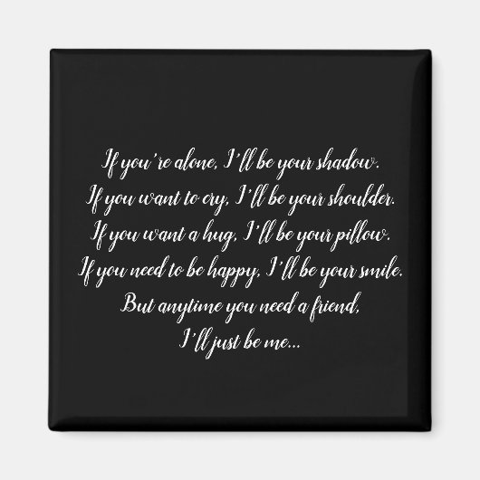 親善詩の磁石 マグネット (正面)