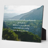 親善諺プラーク フォトプラーク (側面)