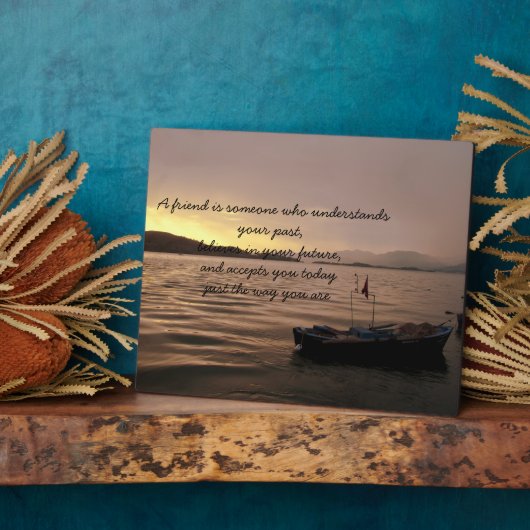 親善諺プラーク フォトプラーク (側面)