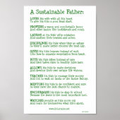 親地球に優し父 ポスター (正面)