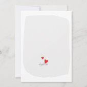 親子が招待状 招待状 (裏面)