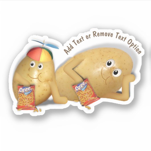 親子じゃがいも シール (正面)