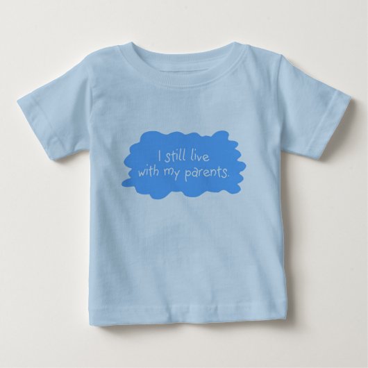 親子で暮らす ベビーTシャツ (正面)
