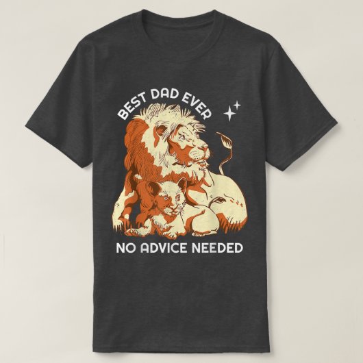 親子のライオン Tシャツ (デザイン正面)