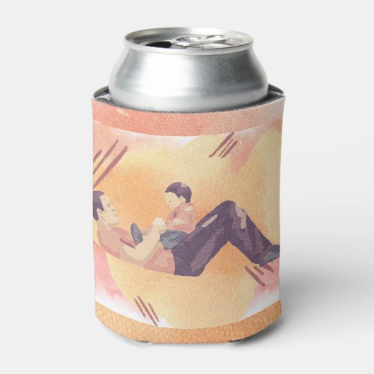 親子の大切時クール 缶クーラー (缶正面)