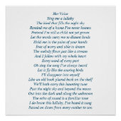 親子を詠んだ歌 ポスター (正面)