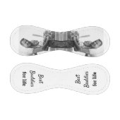 親子パーソナライズされた野球最高の友達 野球ボール (パネル)