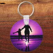 親子ビーチジャンプ キーホルダー (正面)