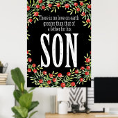 親子ポスター ポスター (ホームオフィス)