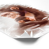 親子モンキー絵を描モンキーファミリー誕生日 フォトプリント            (角)