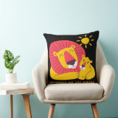 親子ライオン |最高のパパの贈り物 クッション (椅子)