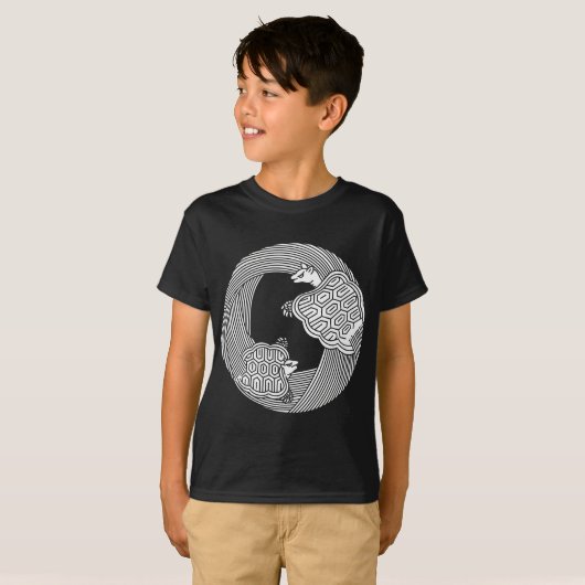 親子亀 Tシャツ (正面フル)