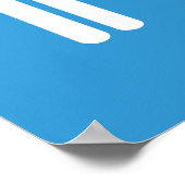 親子交換室の看板：親と赤ちゃん ポスター (角)