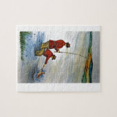 親子魚釣り旅行 ジグソーパズル (横)