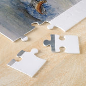 親子魚釣り旅行 ジグソーパズル (側面)