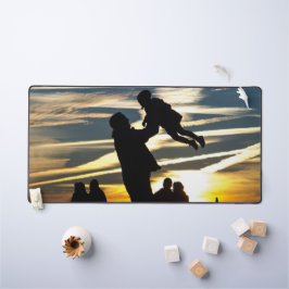 親子 デスクマット