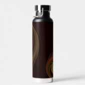 親密なつながり抽象芸術アート ウォーターボトル (右面)