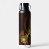 親密なつながり抽象芸術アート ウォーターボトル (正面)